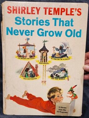 Vintage 1958 Hardcover Book Shirley Temple's Stories That Never Grow Old